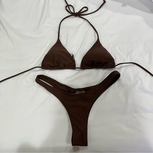 SOLD White Fox Boutique Bikini